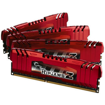 DDR3 G.Skill Ripjaws Z, Rouge, 4 x 4 Go, 1866 MHz, CAS 9