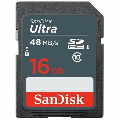 SanDisk Ultra - SDHC - UHS-I U1 - 16 Go