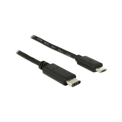 Câble USB 2.0 Type C mâle vers Micro USB 2.0  mâle - 1mètre