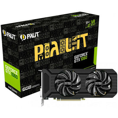 Palit GeForce GTX 1060 DUAL, 6 Go
