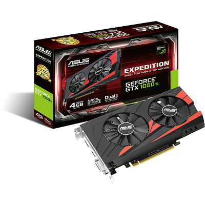 Asus GeForce GTX 1050 Ti EX, 4 Go