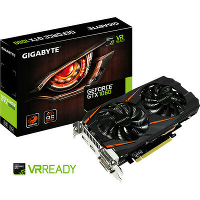Gigabyte GeForce GTX 1060 WindForce OC, 3 Go