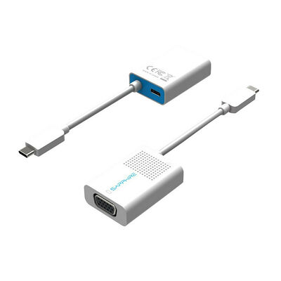 Sapphire Adaptateur USB-C vers VGA Blanc