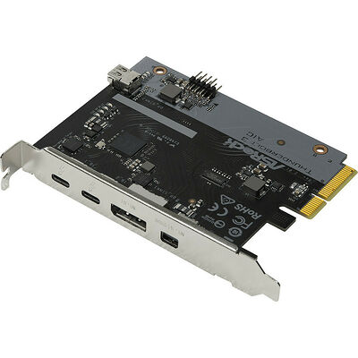 Carte contrôleur Thunderbolt 3 AIC R2.0 - 2 ports - PCI-Express - ASRock