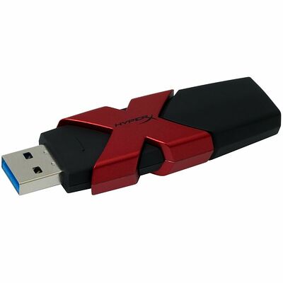 Clé USB 3.1 HyperX Savage, 128 Go, Noire et Rouge