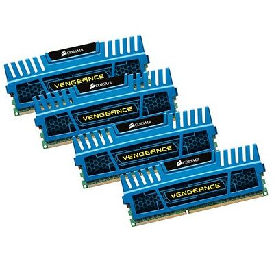 DDR3 Corsair Vengeance Blue, 4 x 4 Go, 1600 MHz, CAS 9