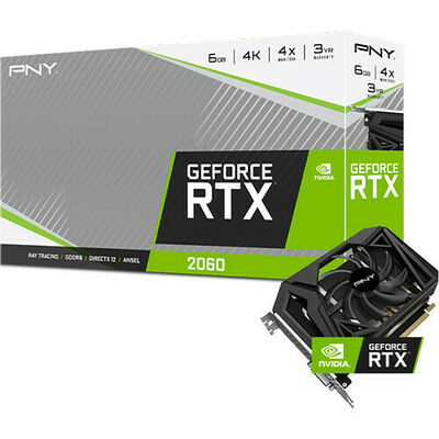 PNY GeForce RTX 2060 Single Fan, 6 Go