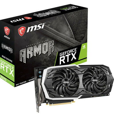MSI GeForce RTX 2070 ARMOR 8G, 8 Go