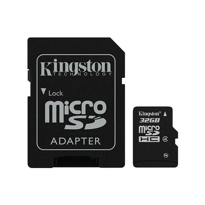 Carte Mémoire Micro SDHC Kingston SDC4 32 Go - Classe 4