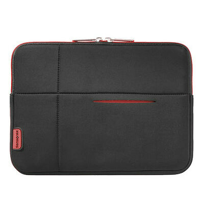 Housse ordinateur portable Airglow laptop sleeve 13.3', noir / rouge, S