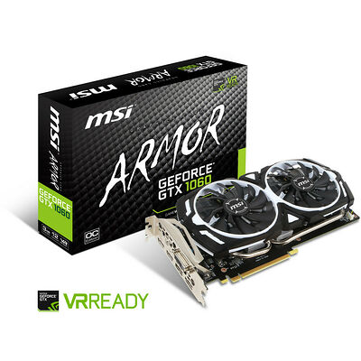 MSI GeForce GTX 1060 ARMOR 3G OCV1, 3 Go