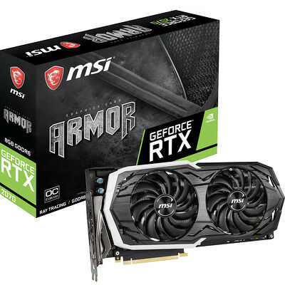 MSI GeForce RTX 2070 ARMOR 8G OC, 8 Go