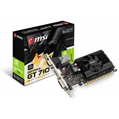 MSI GeForce GT 710 2GD3 LP (2 Go)