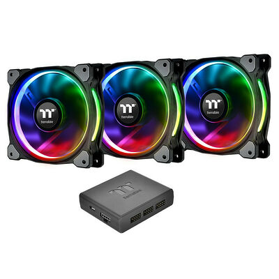 Thermaltake Riing Plus 12 Premium Edition, 120 mm (RGB) (Pack de 3)