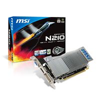 MSI GeForce 210, 1 Go