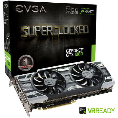 EVGA GeForce GTX 1080 SuperClocked GAMING ACX 3.0, 8 Go