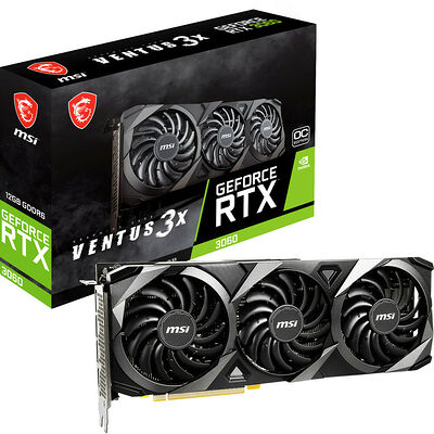 MSI GeForce RTX 3060 VENTUS 3X OC (LHR)