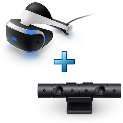 Sony PlayStation VR + PlayStation Camera + Gran Turismo Sport + VR Worlds