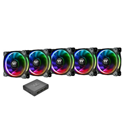 Thermaltake Riing Plus 12 Premium Edition - 120 mm (RGB - Pack de 5)