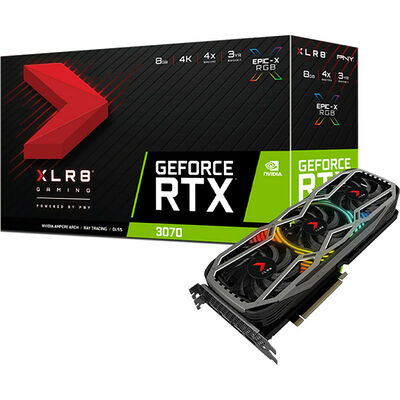 PNY GeForce RTX 3070 XLR8 Gaming EPIC-X RGB Metal