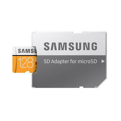 Carte Mémoire Micro SDXC EVO Samsung, 128 Go, Classe 10 + Adaptateur SD