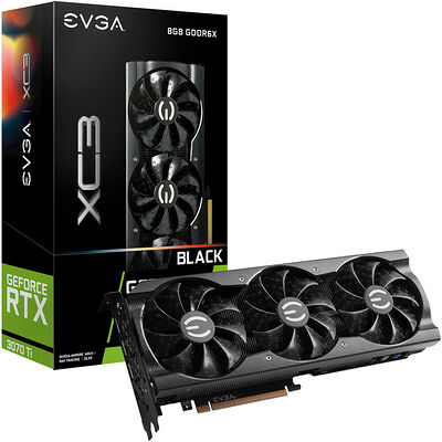 EVGA GeForce RTX 3070 Ti XC3 BLACK (LHR)