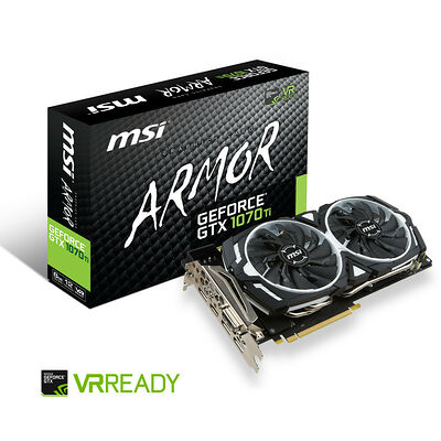 MSI GeForce GTX 1070 Ti ARMOR 8G, 8 Go