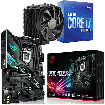 Kit évo Intel Core i7-10700K + ASUS ROG STRIX Z490-F GAMING + Dark Rock 4