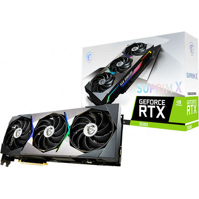MSI GeForce RTX 3080 SUPRIM X (12 Go) (LHR)