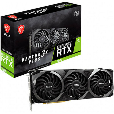 MSI GeForce RTX 3080 VENTUS 3X PLUS OC (12 Go) (LHR)