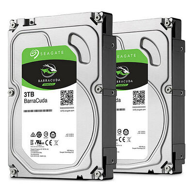 Pack de 2 Disques durs 3 To Seagate BarraCuda