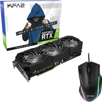KFA2 GeForce RTX 3080 Ti EX Gamer (1-Click OC) (LHR) + SLIDER-01