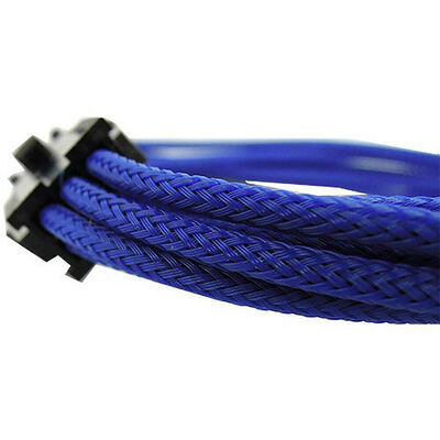 Gelid Câble rallonge tressé PCI-E 6 broches - 30 cm - Bleu