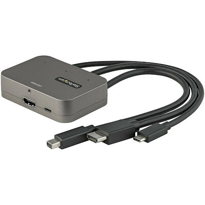 Startech Adaptateur 3-en-1 HDMI / USB-C / Mini DisplayPort