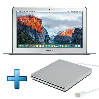 Apple MacBook Air 13'' 256 Go Argent (2017) + Apple USB SuperDrive