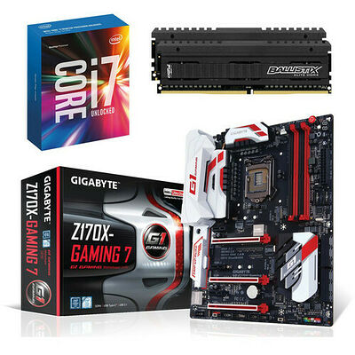 Kit d'évo Intel Core i7-6700K (4.0 GHz) + Gigabyte Z170X Gaming 7 + 16 Go