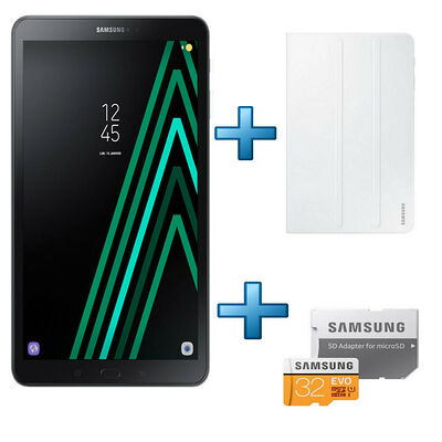 Samsung Galaxy Tab A6 (2016) 10.1" 32 Go Wifi Gris + BookCover + Carte 32 Go