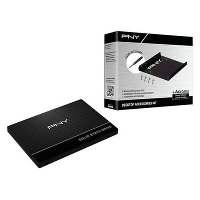 PNY CS900, 480 Go, SATA III + Kit d'installation