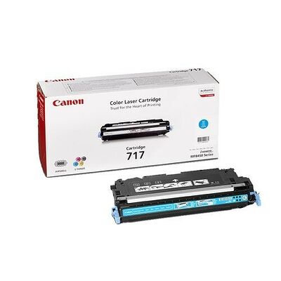 Toner Cyan 717C, 2577B002, 4 000 pages, Canon