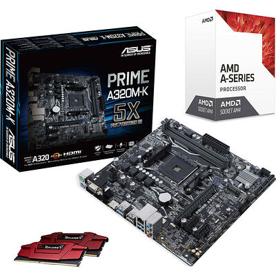 Kit d'évo AMD A12-9800 (3.8 GHz) + Asus Prime A320M-K + 8 Go