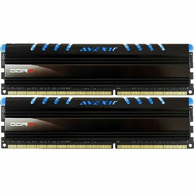 DDR3 Avexir Core Series, 2 x 4 Go, 1600 MHz, CAS 11 (LED Bleues)