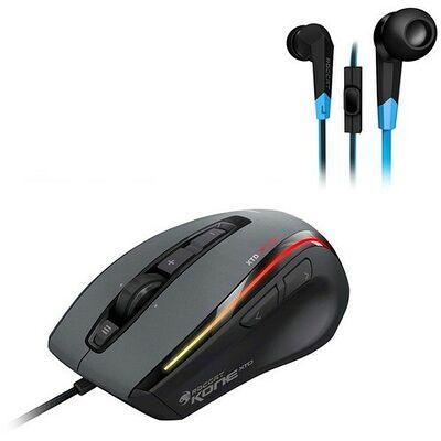 Pack Gaming Roccat, Souris Kone XTD Optical + Ecouteurs Syva offerts !
