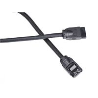 Câble SATA rond à verrouillage Akasa, 50 cm, Noir