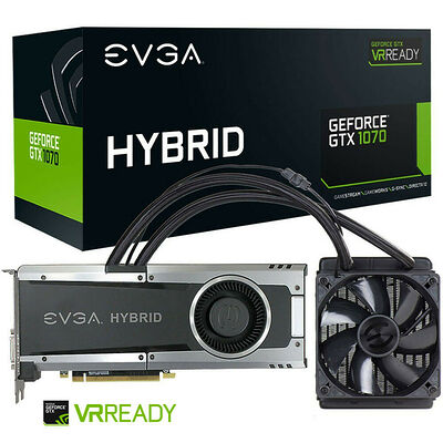 EVGA GeForce GTX 1070 HYBRID GAMING, 8 Go