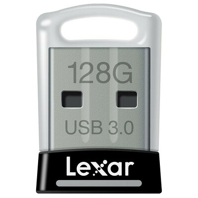 Clé USB 3.0 Lexar JumpDrive S45, 128 Go, Noir