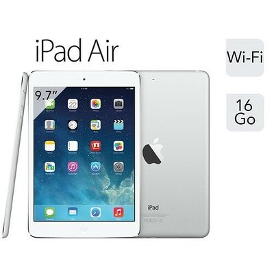 Apple iPad Air Argent WiFi / 4G 16 Go, 9.7" Retina
