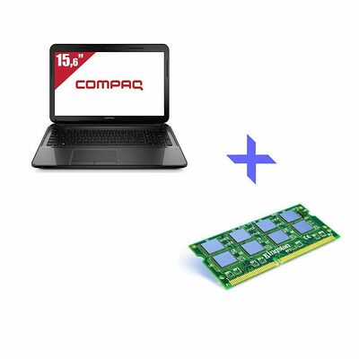 Compaq 15-h052nf, 15.6" HD + 4 Go DDR3