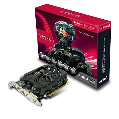 Carte graphique Sapphire Radeon R7 250 With boost, 1 Go