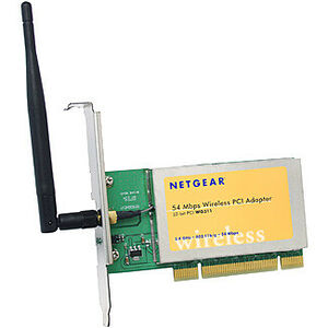 Carte WG311, PCI, réseau WiFi 802.11g, NETGEAR