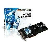 Carte graphique MSI GeForce GTX 590, 3 Go